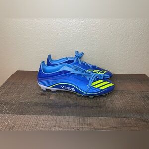 Adidas F50 Pro FG “Messi Vision Pack” Soccer Cleats.
-  Size 8 Men / 9 Women.